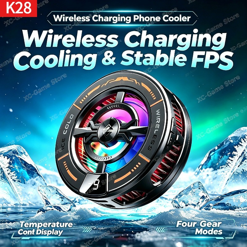 Phone Accessories For Android - Magnetyczny chłodzik do telefonu K28 z