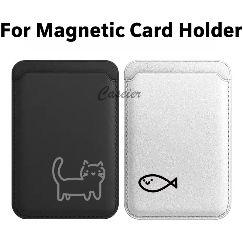 Phone Accessories For Android - Portfel magnetyczny ze skóry z wzorem