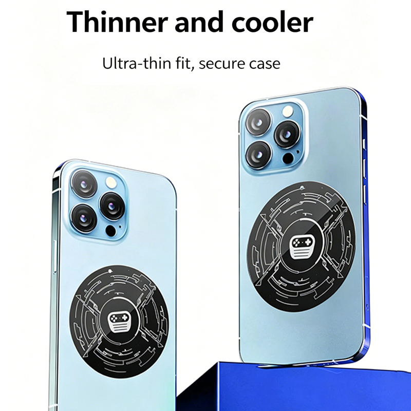 Phone Accessories For Android - Ultracienka żelazna naklejka pierścieniowa, magnetyczny dodatek