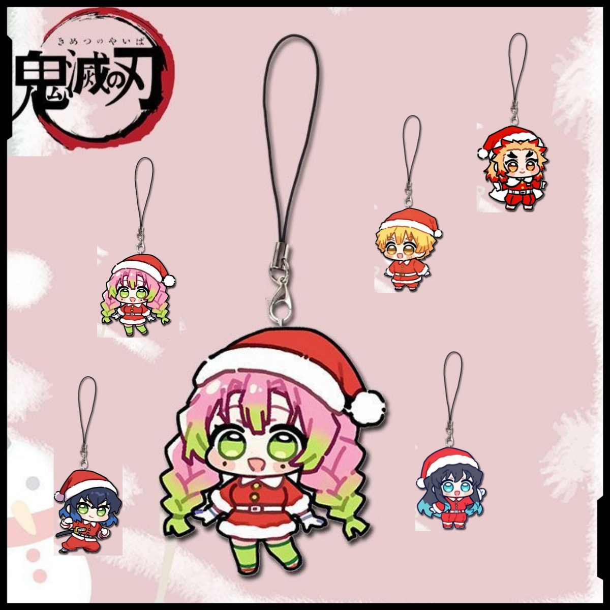 Phone Accessories Wholesale In China - Breloczki do telefonu Demon Slayer, akcesoria