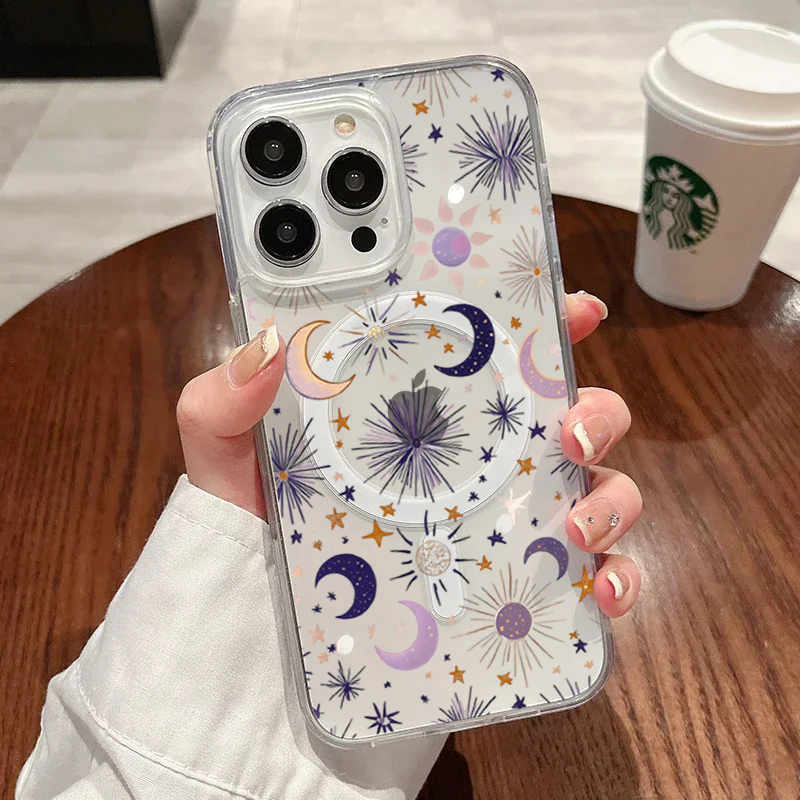 Magnetic Phone Case - Romantyczne etui na telefon z motywem