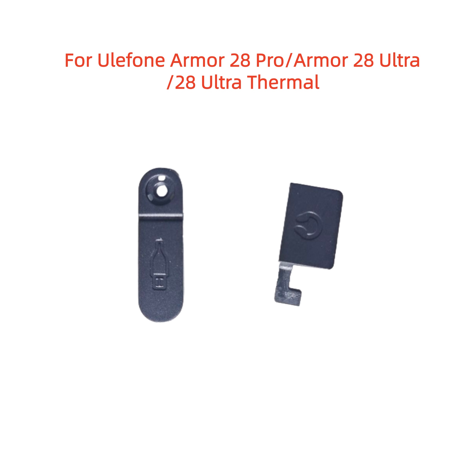 Phone Accessories Store - Zaślepka przeciwkurzowa gumowa typu C do