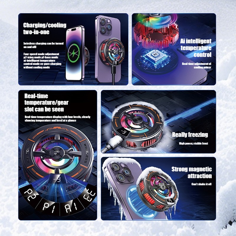 Magnetyczny chłodzik do telefo – Phone Accessories For Android recenzja i cena