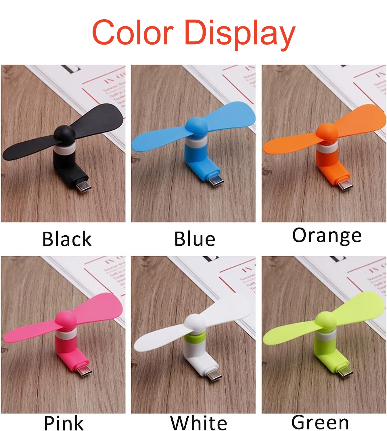 4/2/1 szt. Mini przenośny went – Phone Cooling Fan recenzja i cena