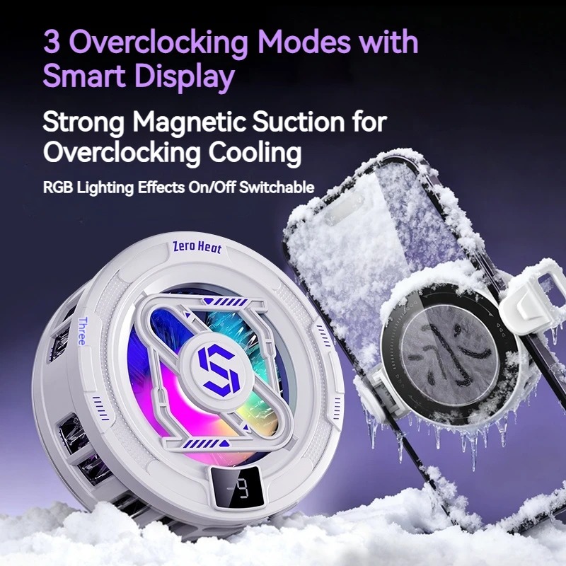 Stylowy cooler do telefonu 15W – Phone Cooling Fan recenzja i cena