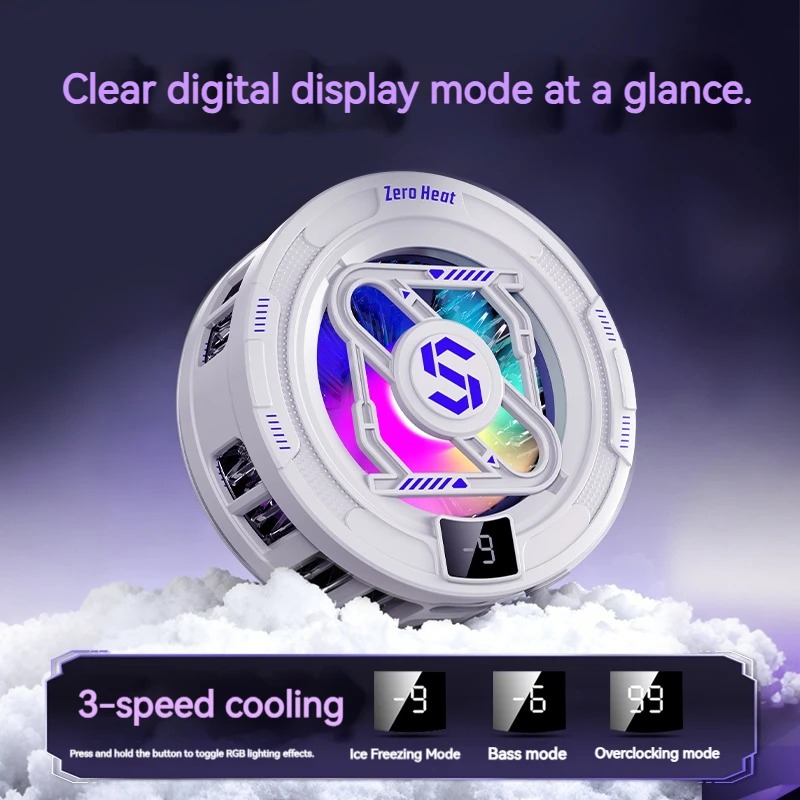 Stylowy cooler do telefonu 15W – Phone Cooling Fan recenzja i cena