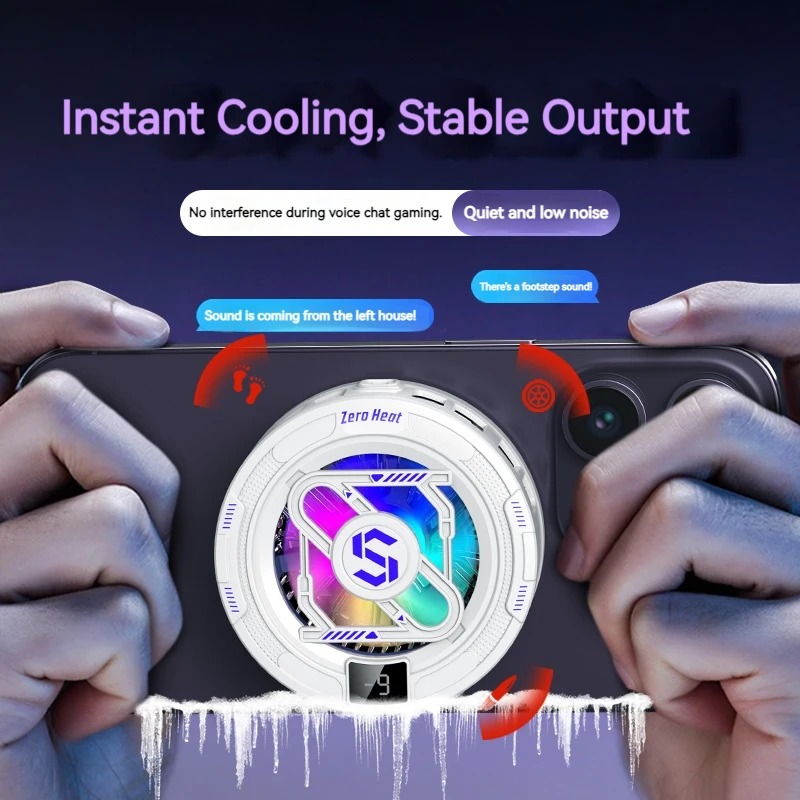 Stylowy cooler do telefonu 15W – Phone Cooling Fan recenzja i cena
