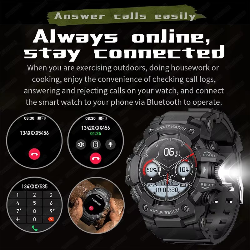 Smartwatch 2026 Sportowy Wodoo – Phone Zone Accessories recenzja i cena