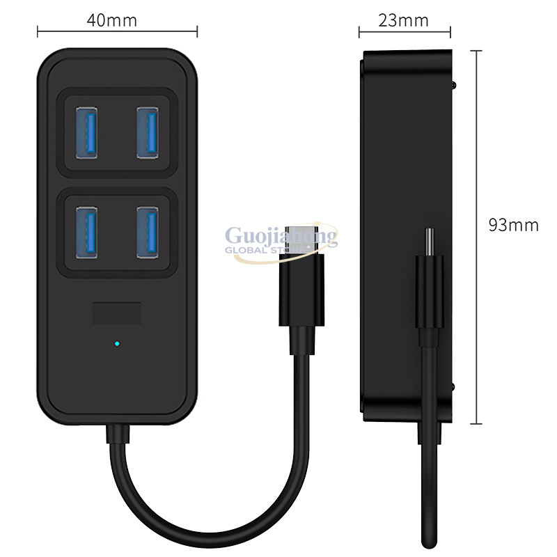 Hub USB 3.0 transgraniczny, ro – Usb C Hub recenzja i cena