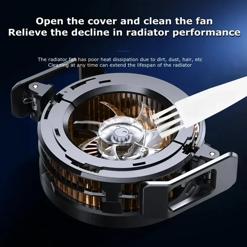 Magnetyczny klips na tył Uniwe – Phone Cooling Fan recenzja i cena