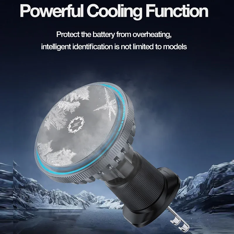 Magnetyczna bezprzewodowa łado – Phone Cooling Fan recenzja i cena