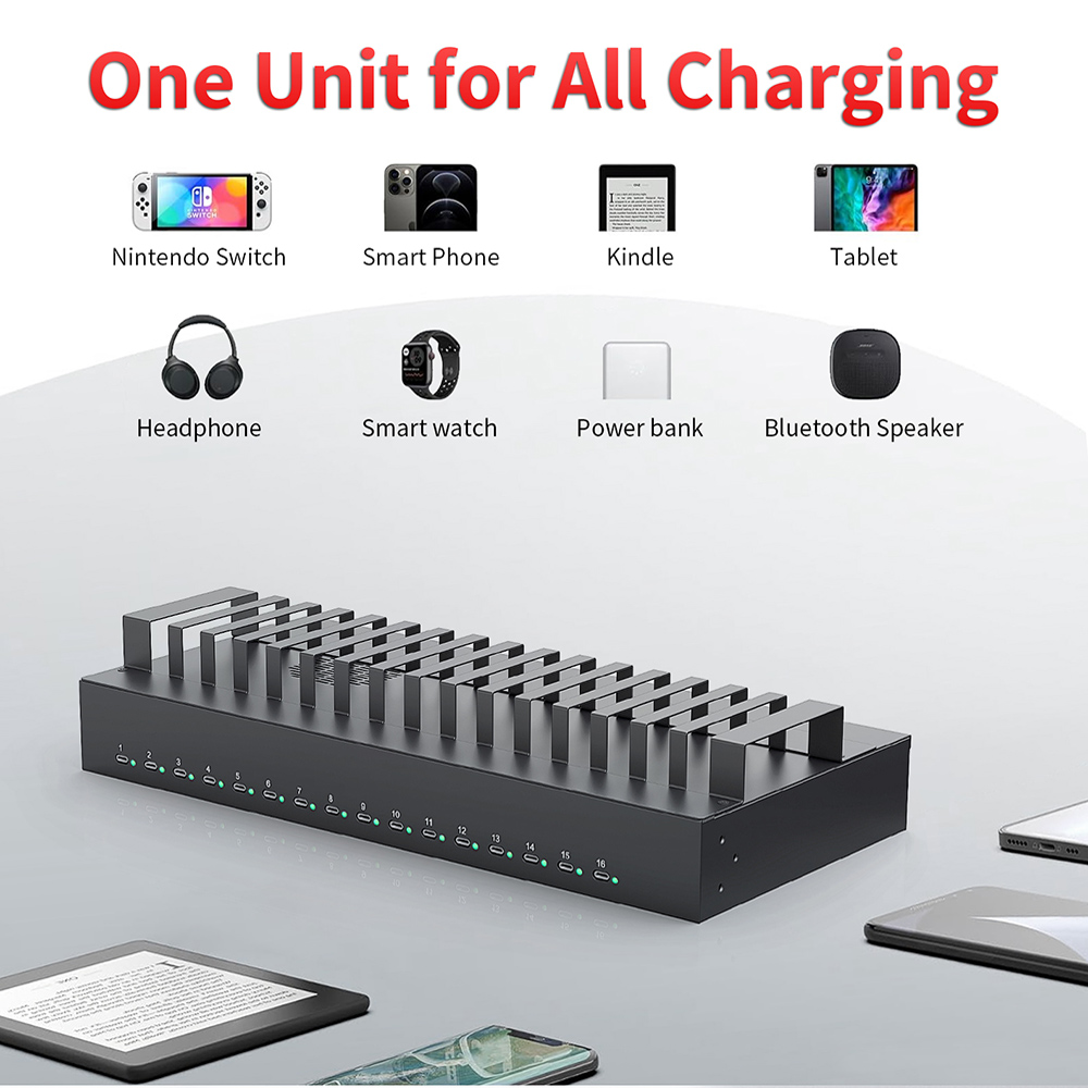 CA16-165C 16-portowy Hub USB T – Usb C Hub recenzja i cena