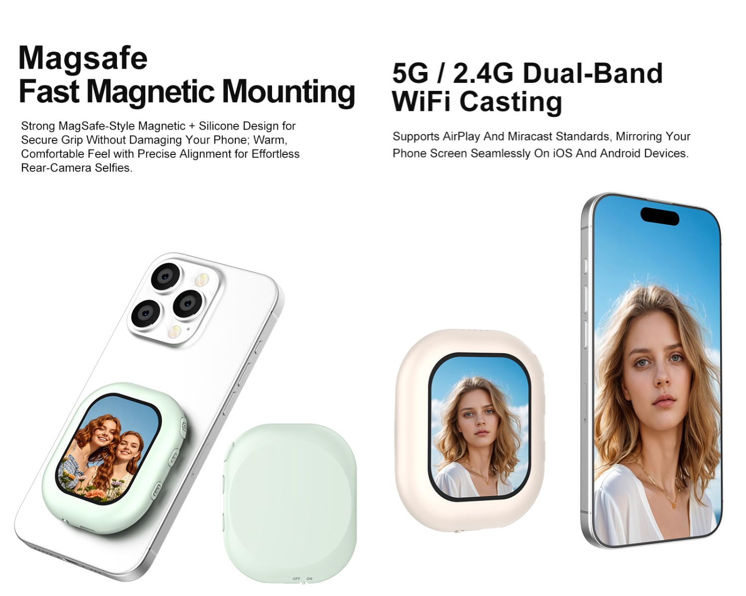 Bezprzewodowy Mini Magnetyczny – Phone Accessories For Android recenzja i cena